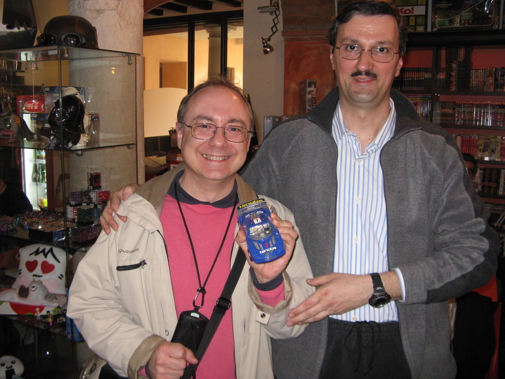 Ultimo classificato e vincitore dell’ambitissima macchinina: Attilio Andreazza.