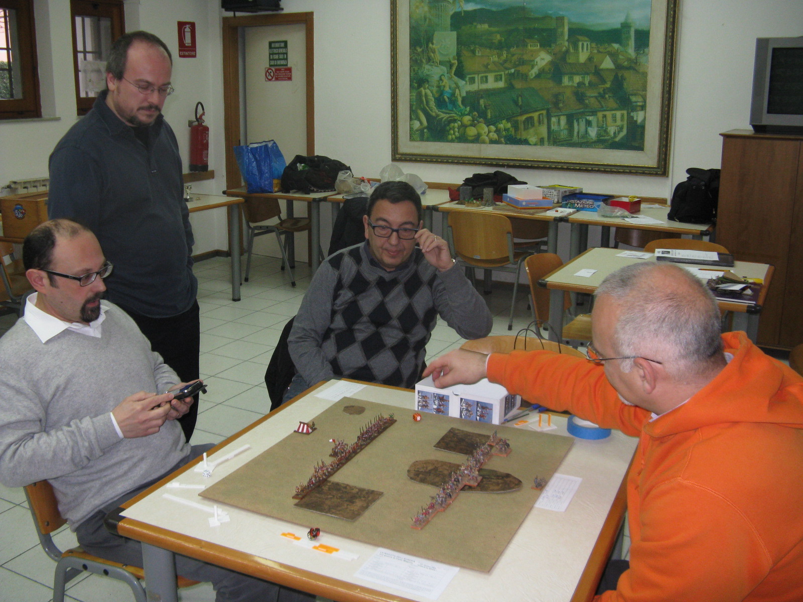 Dammi un po quel telefonino... non vale farsi madare i suggerimenti da casa!