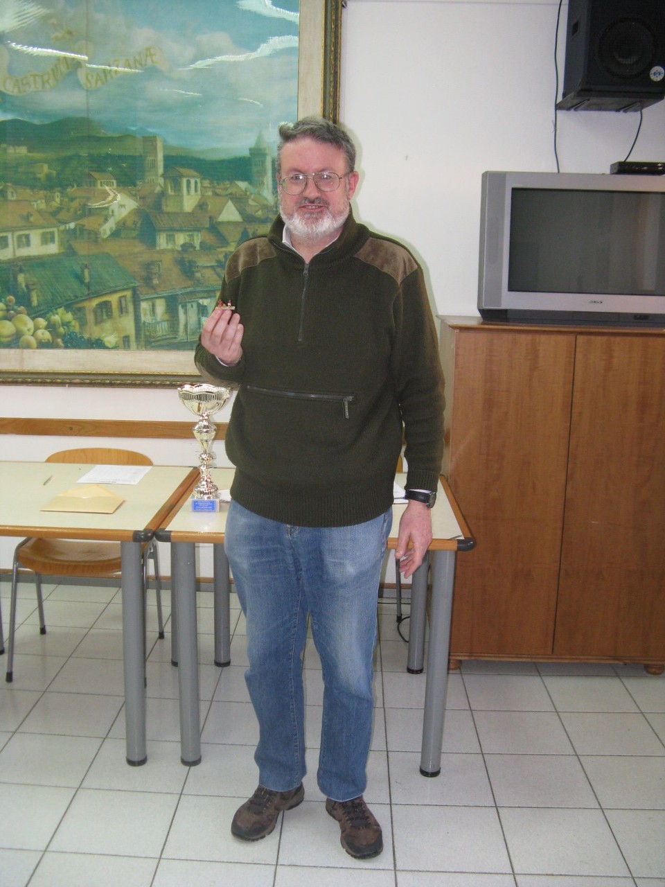 La basetta di Psiloi destinata a Umberto, ultimo classificato.