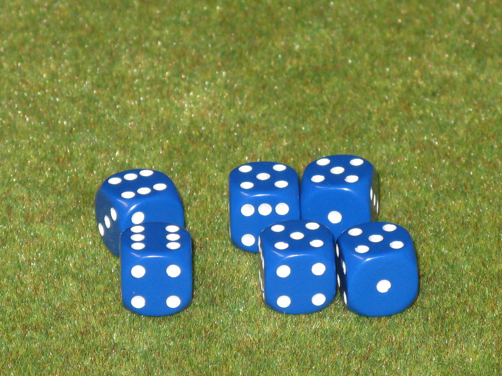 Il milgior lancio di dadi nella vita di Dario.