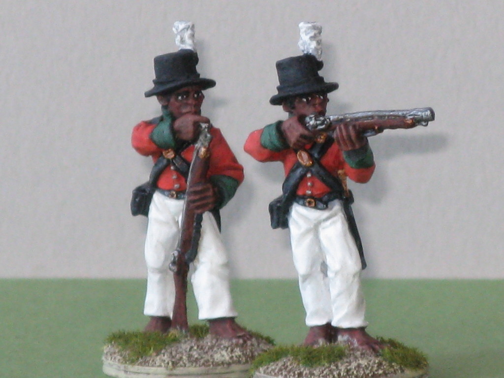 Chasseurs Saint-Domingue 1796-98.
