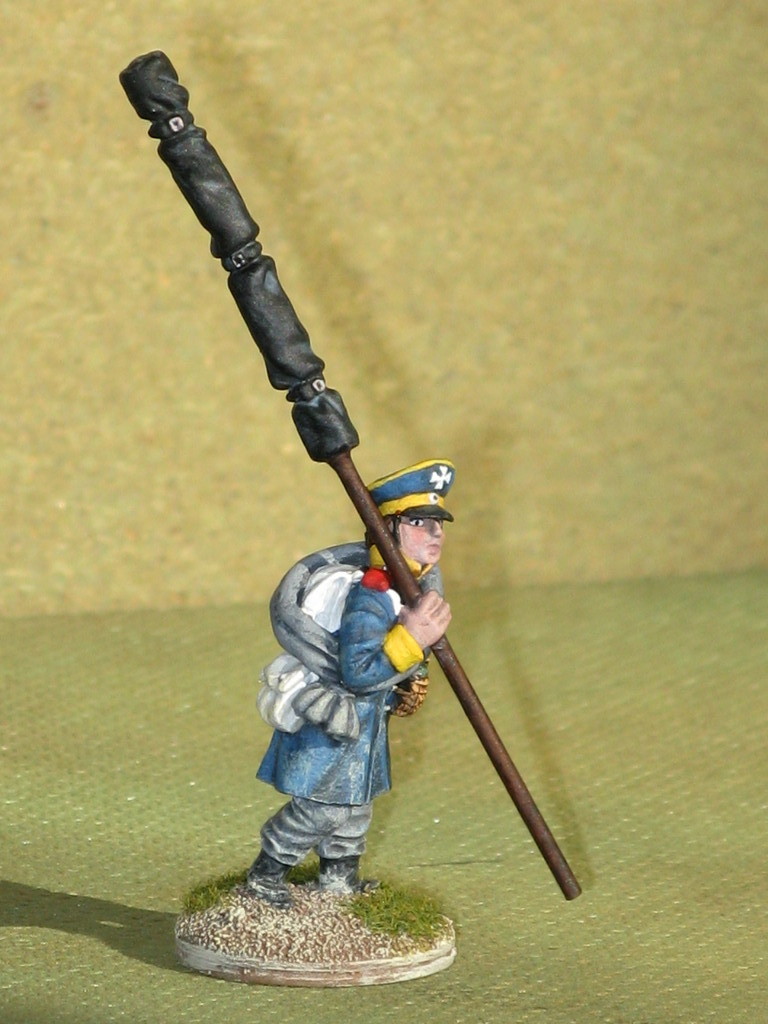Silesian Landwehr Infantry Standardbearer.