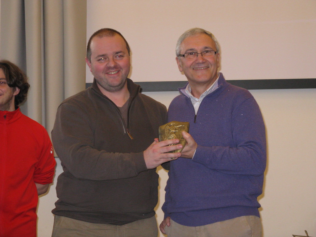 Primo classificato, Simoncini.