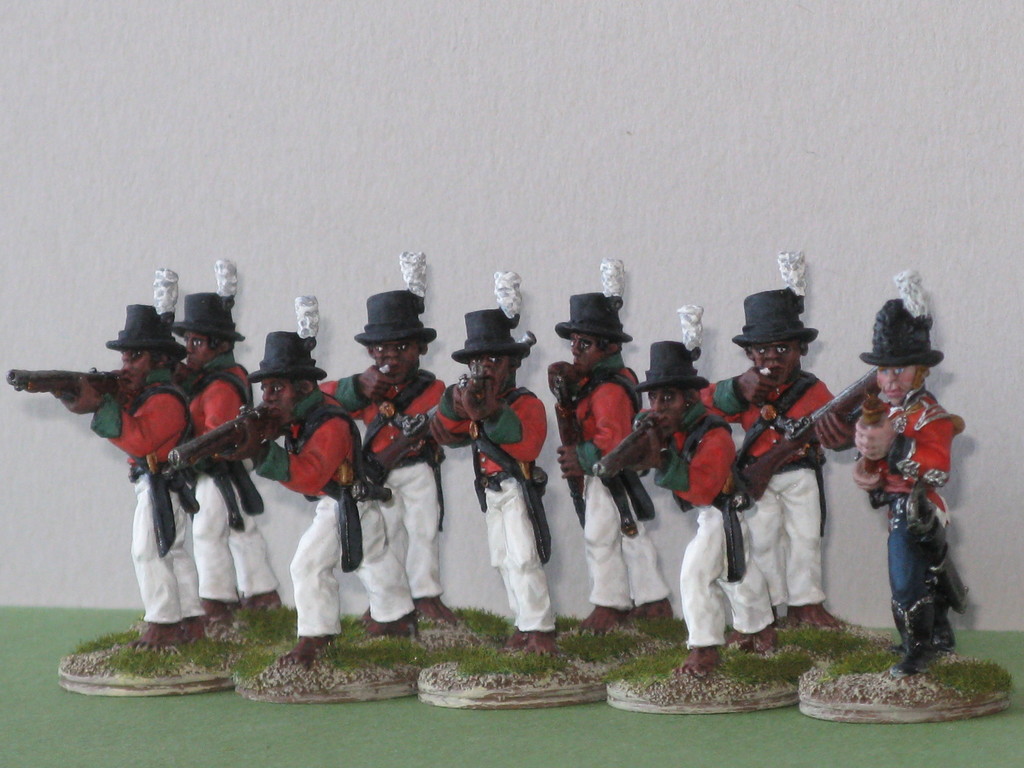 Chasseurs Saint-Domingue 1796-98.
