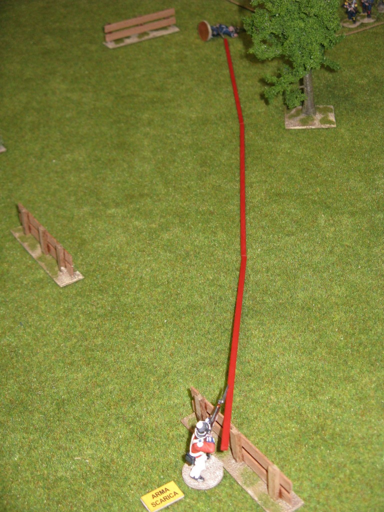 Quando con un preciso tiro un marine uccide l'ufficiale francese...