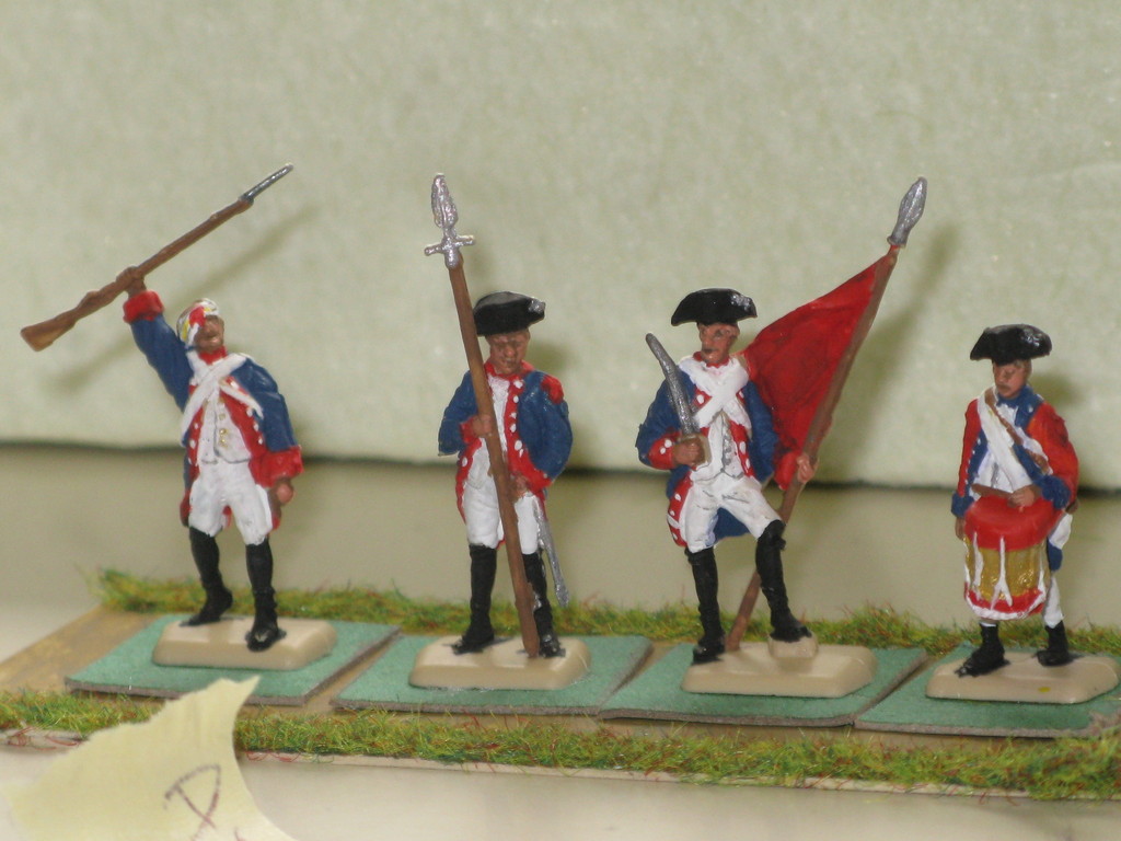 fanteria americana della Guerra d'Indipendenza.