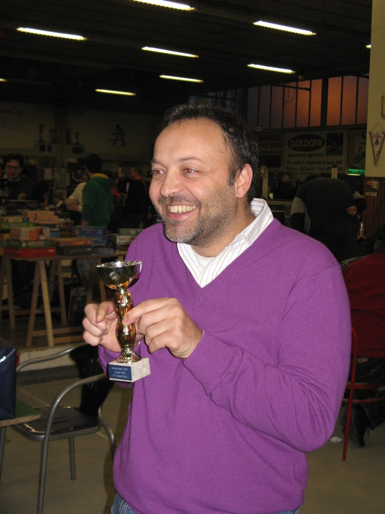 Autopremiazione a classifica torneo: 3° classificato Zammarchi