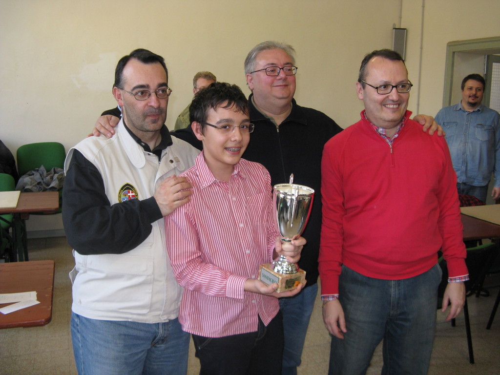 I Comunali di Pavia: Maurizio, Simone, Massimo, Daniele.