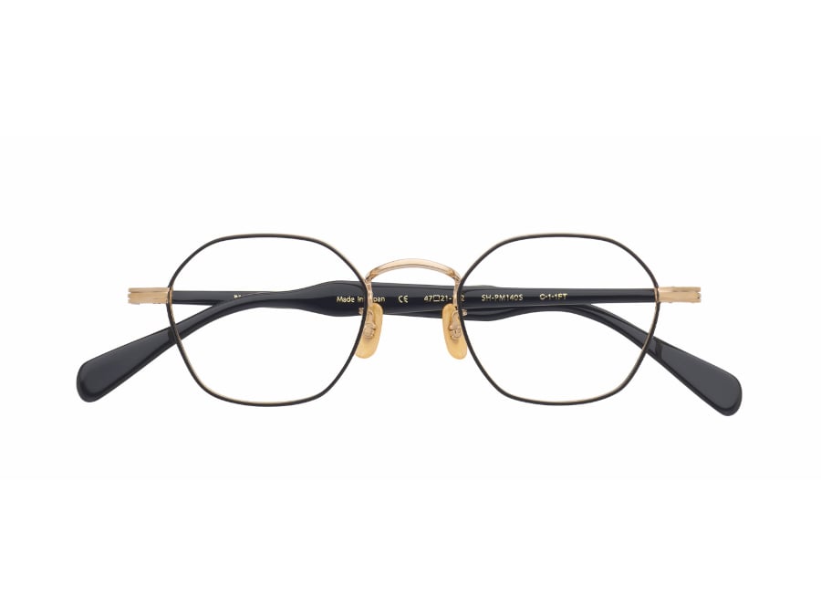 SH-PM140S　col.1-1F T / ｺﾞｰﾙﾄﾞ‐ﾌﾞﾗｯｸ （彫金芯外見せ）