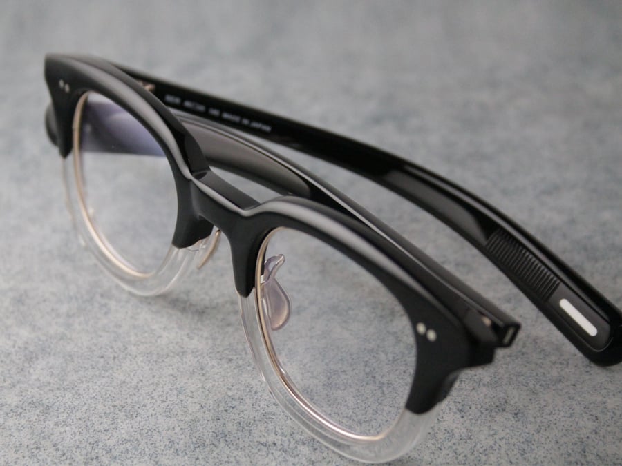 U-171 / BER　Col.2 Black + Clear half / White gold