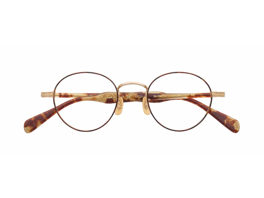 SH-PM114S　col.1-2F T / ｺﾞｰﾙﾄﾞ‐ﾃﾞﾐ （彫金芯外見せ）