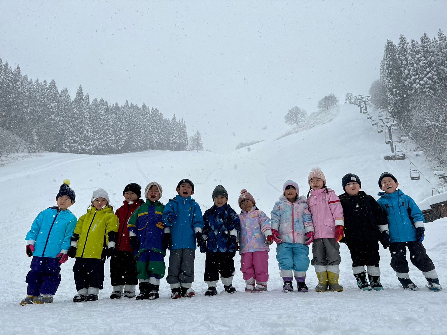雪あそびに行きました！