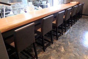 栃木県　業務用家具　施設用家具　納品事例　和食処　