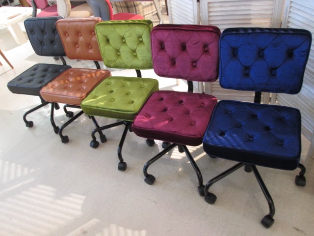 デスクチェア　ワークチェア　ジュエル　アウトレット　展示処分品　カラフル　椅子　インテリア　栃木県家具　東京デザインセンター