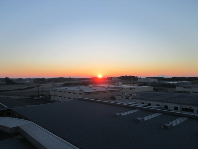 初日の出/東京インテリア/東京デザインセンター/家具/インテリア/栃木県鹿沼市/新年