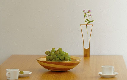 TEORI テオリ　竹　一輪挿し　HOLLOW　ホロウ　花瓶　インテリア小物　おしゃれ雑貨　栃木県家具　東京デザインセンター