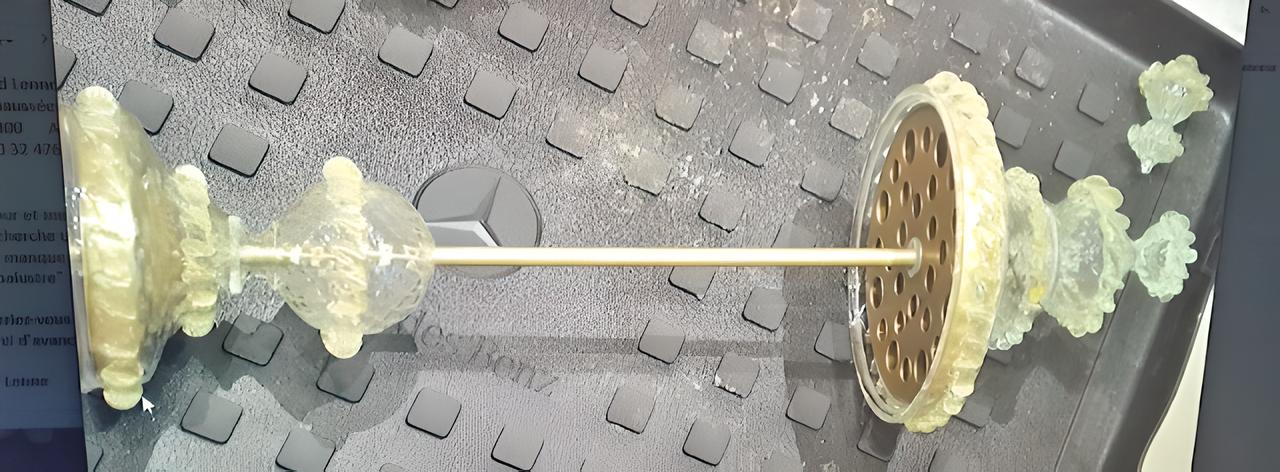 foglie e braccia in vetro Murano ricambio lampadario