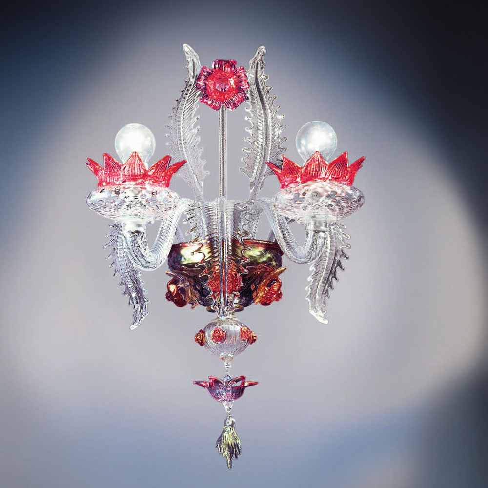 Appliques in vetro di Murano