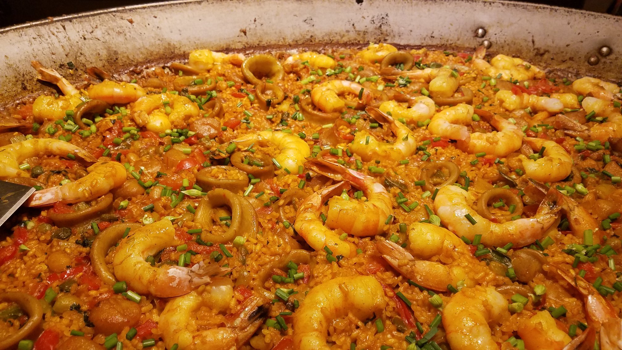 ARROZ DEL SENROYET / SEAFOOD PAELLA