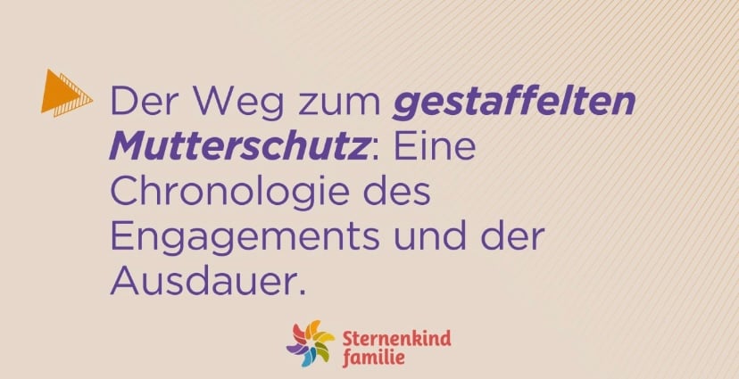 Gestaffelter Mutterschutz: Eine Chronologie