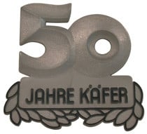 Jubikäfer-Plakette von 1985