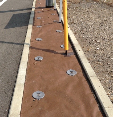 不織布系防草シート デュポン社ザバーン