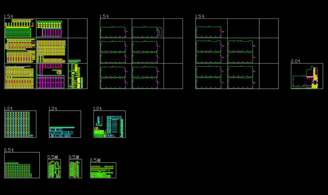 レーザー加工用カットデータ