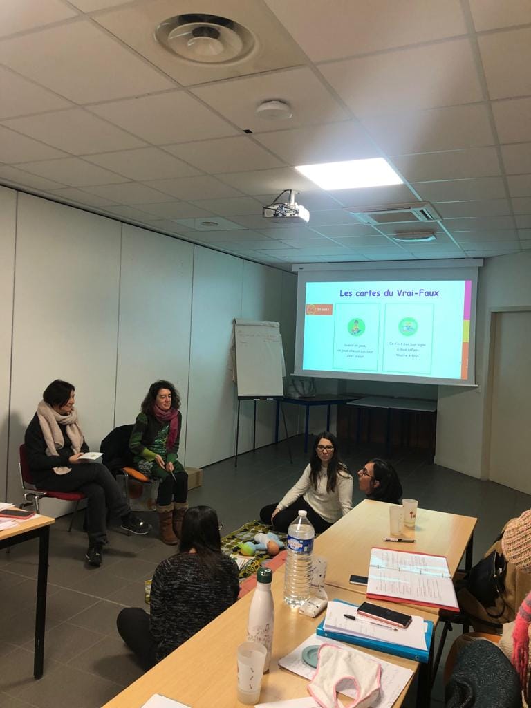 Préparation de l'action A Vos Jeux, Prêts, Parlez !