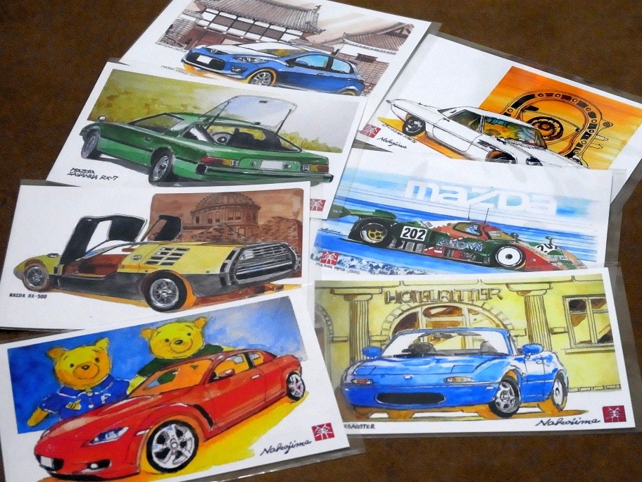マツダポストカード