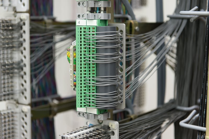 und schon kann verdrahtet werden.