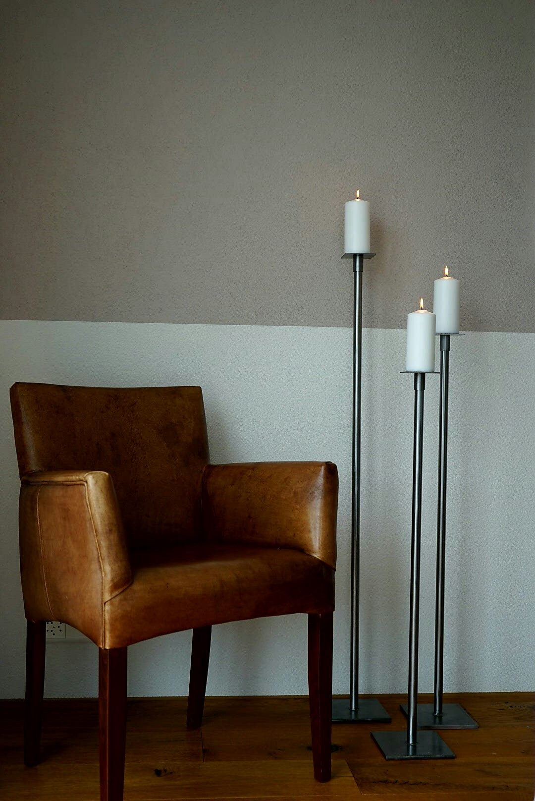 Schlichte Kerzenständer 