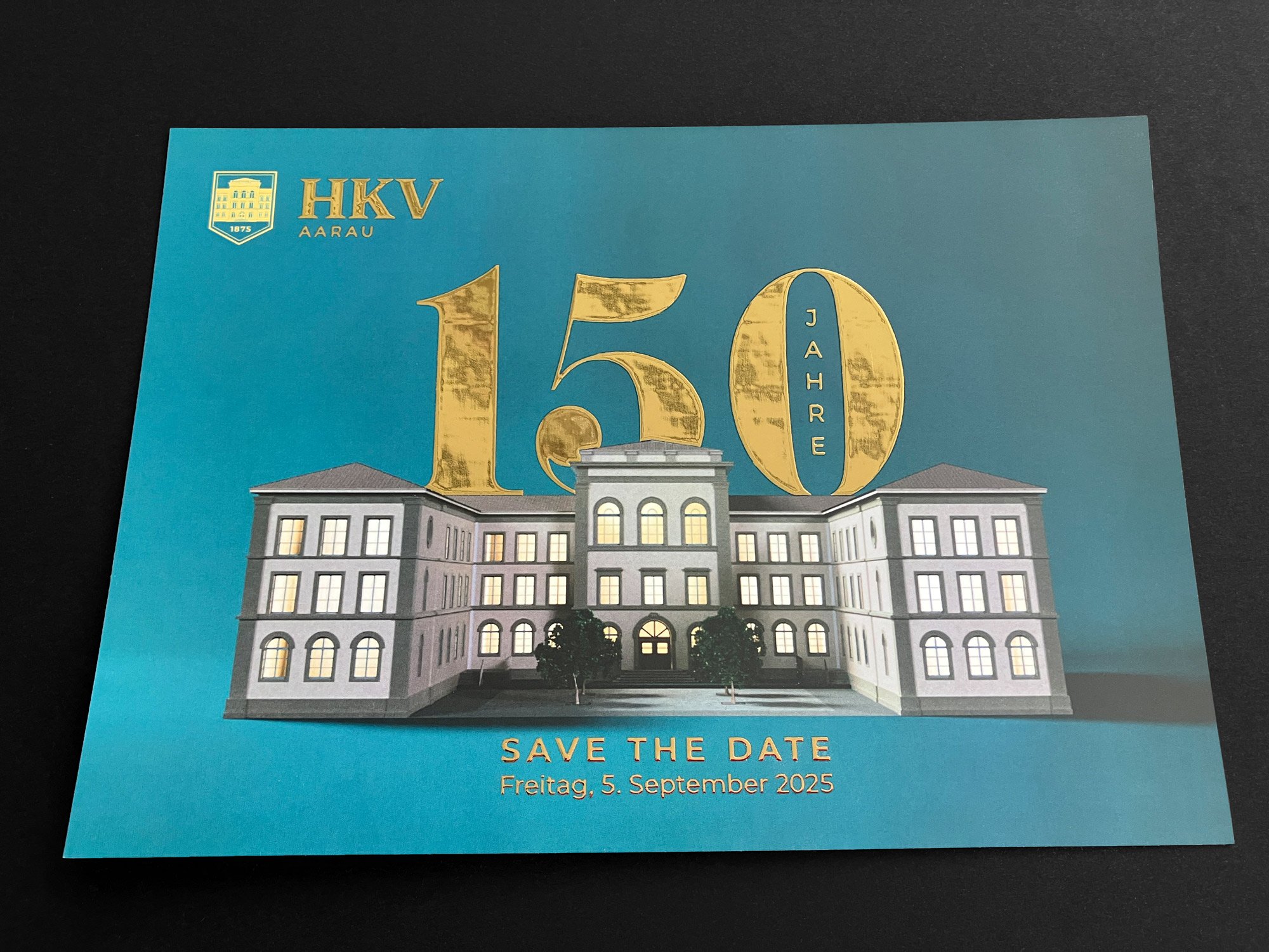 Reliefgoldfolienprägung