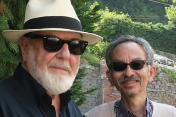 ミケランジェロ・ ピストレット氏と筆者