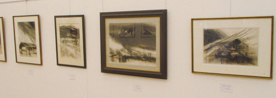 「黒の空間・水谷光江展」2023.12/19 ～ 24 府中市美術館市民ギャラリー