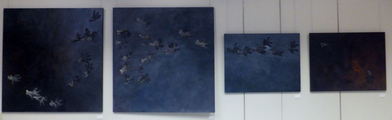 （図版3）左より「冥想」「懐想」「無想」「理想」