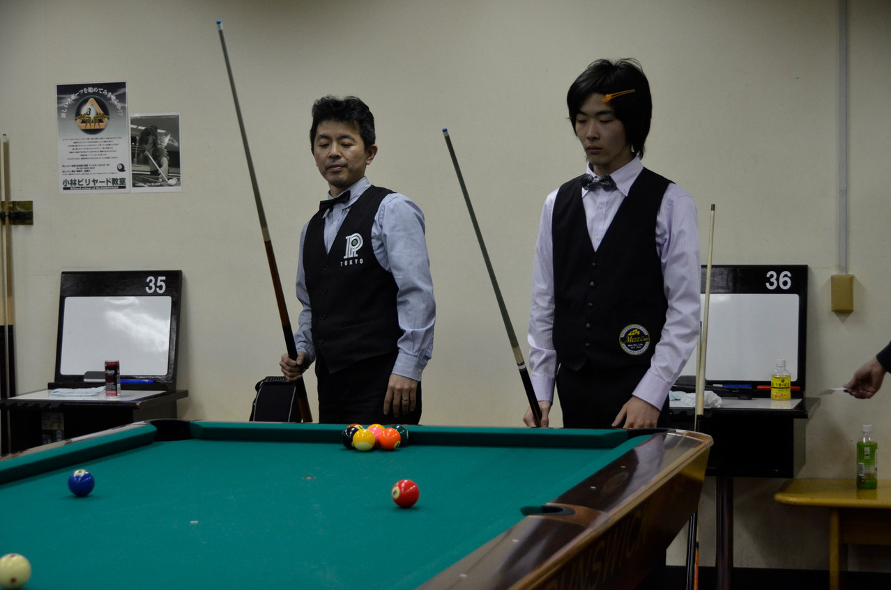 男子ファイナルのバンキング