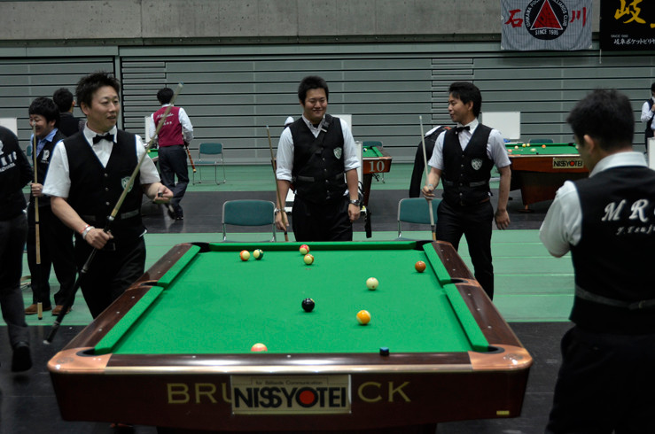 朝の練習風景・三重