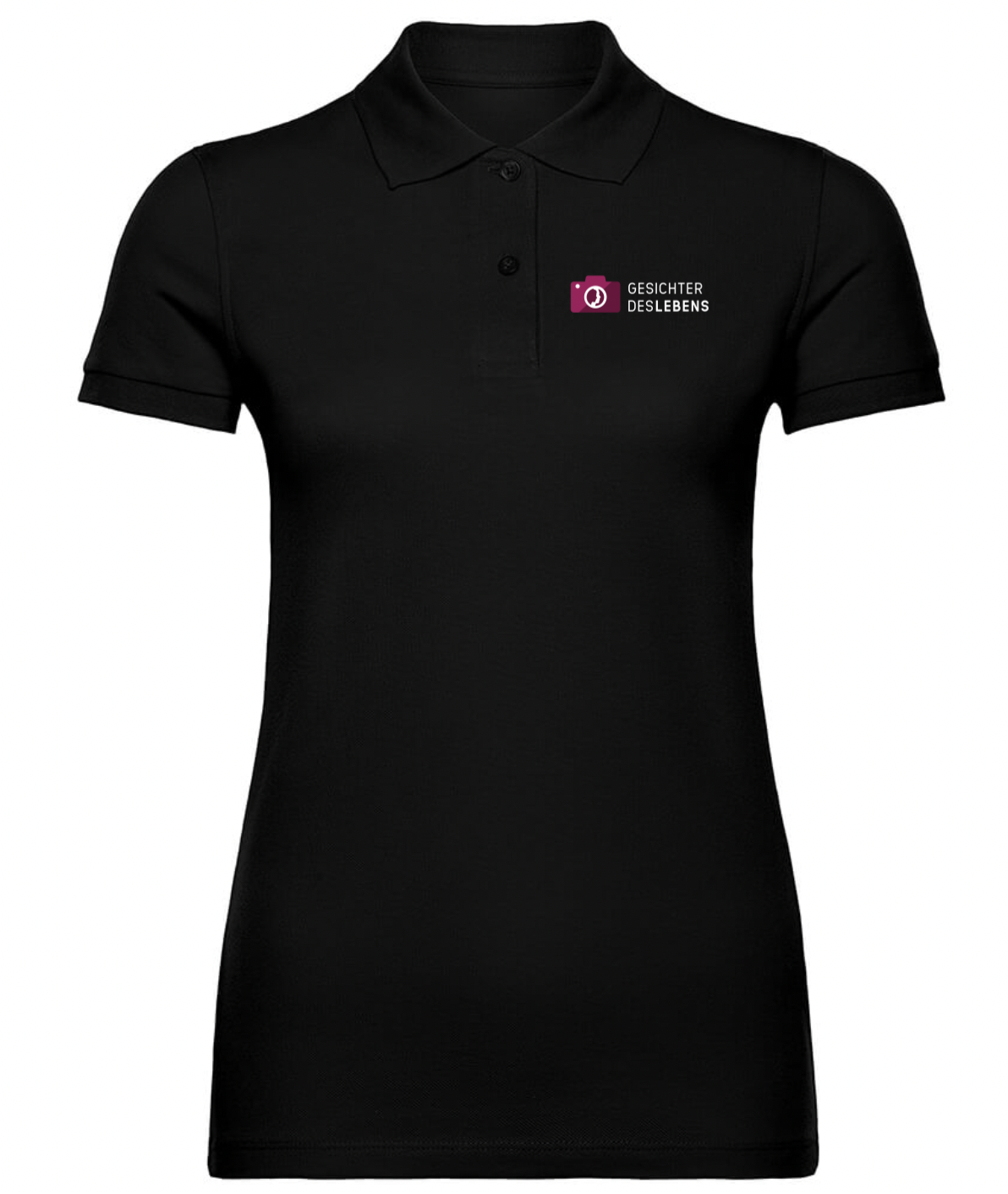 Gesichter des Lebens Damen Bio Poloshirt 