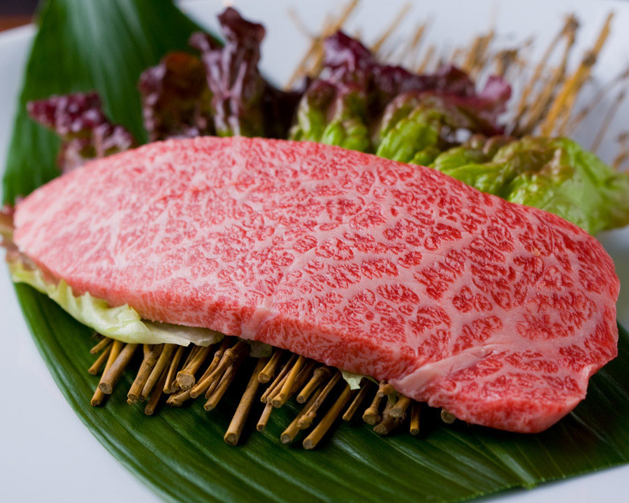 ステーキ一枚焼