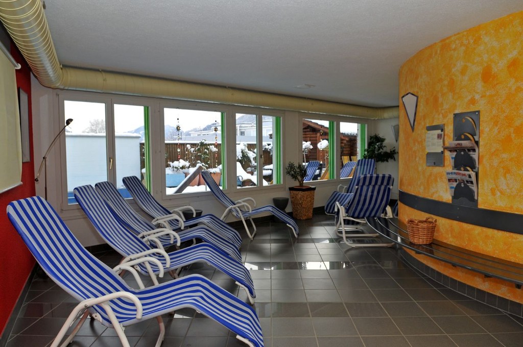 Ruheraum mit immer genug Lesestoff