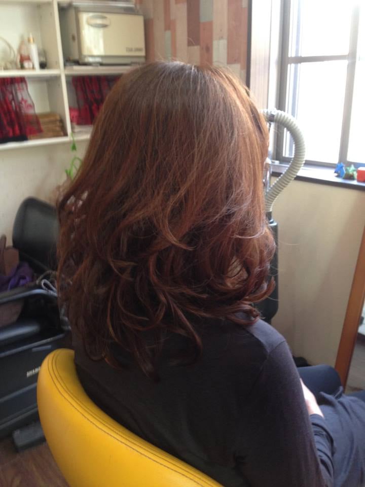 ソフトウェーブ・ゆるめパーマ