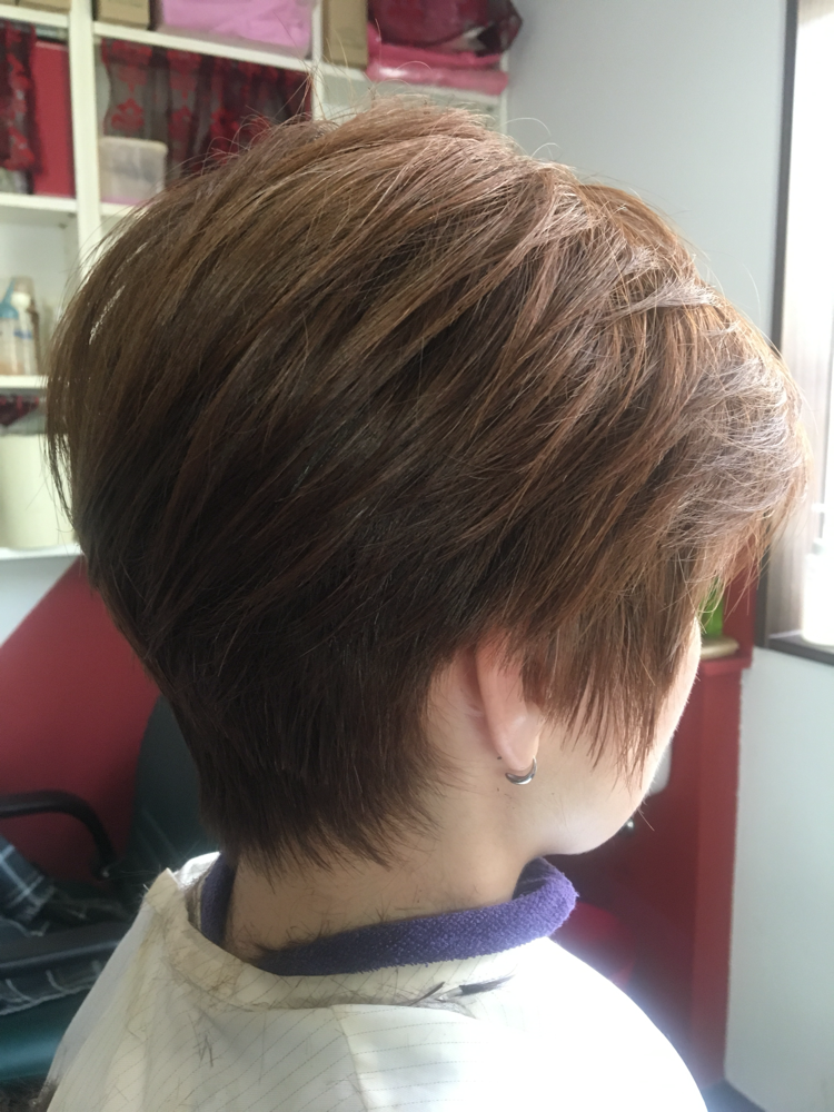 ショート・グラデーションボブ