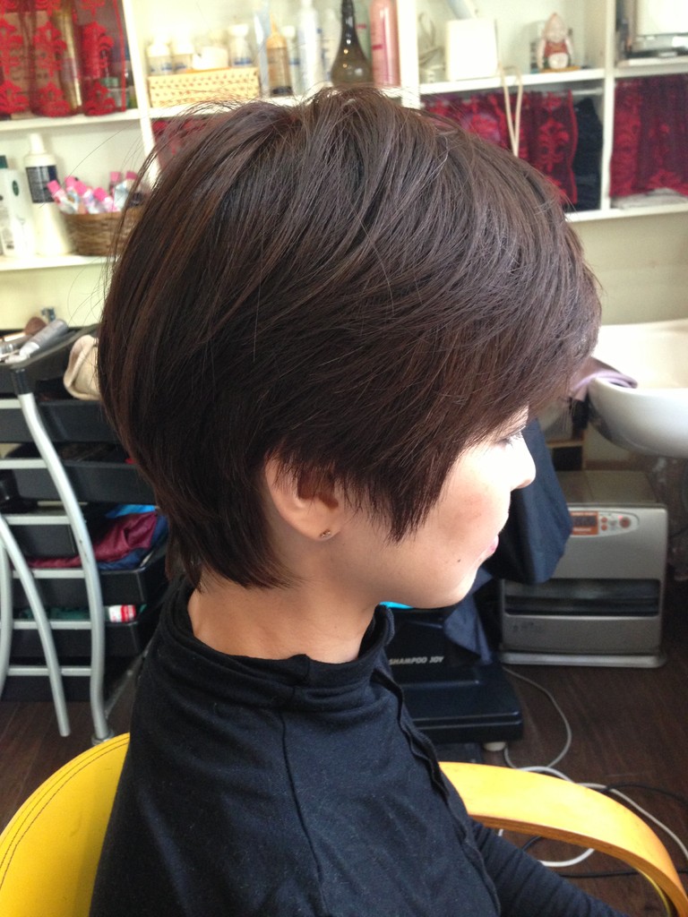 ショート・グラデーションボブ