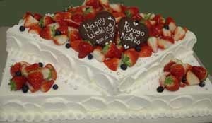 　　　　　　　　　ウエディングケーキ