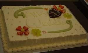 　　　　　　　　　ウエディングケーキ