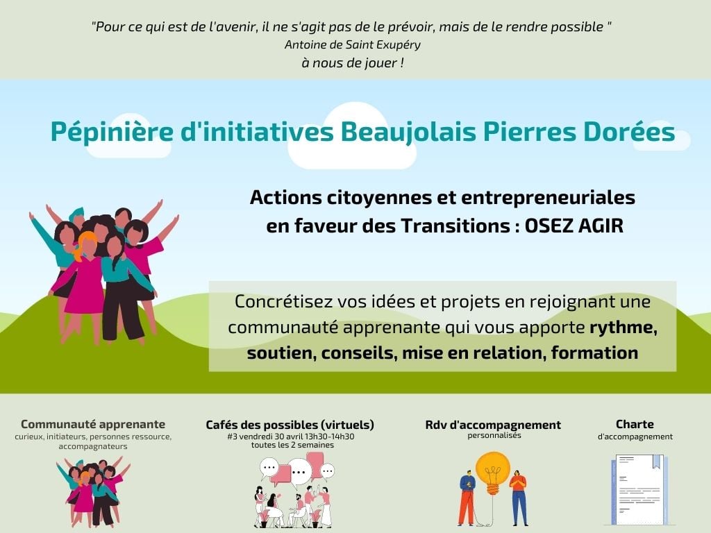 Lancement de la Pépinière d'initiatives : retour sur l'inauguration et les 1ers cafés