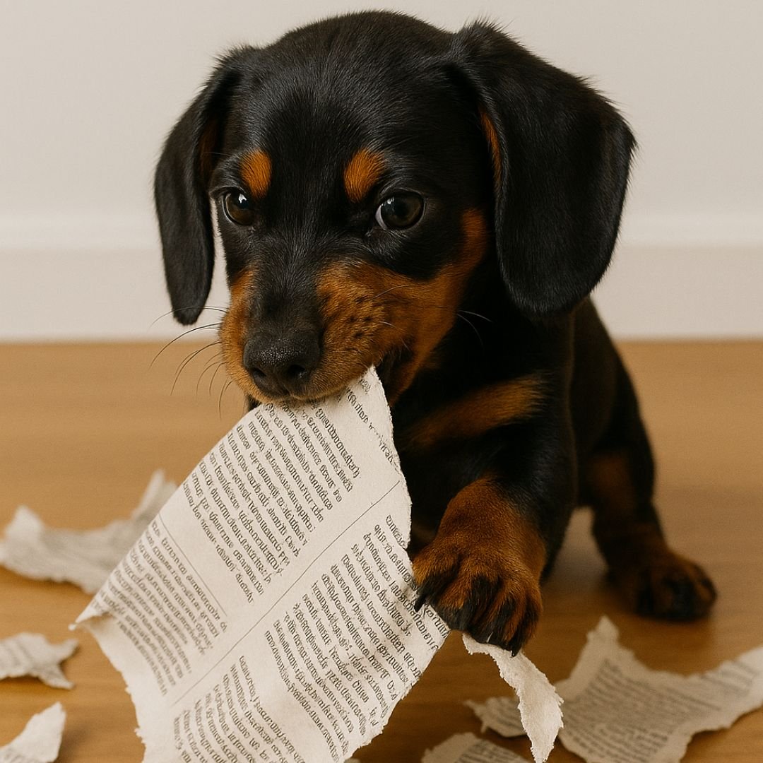 Een gedragstherapeut voor een puppy : overdreven ?