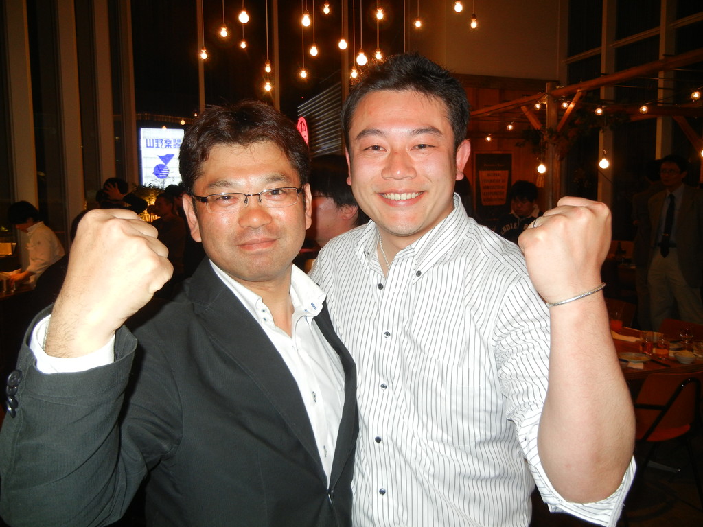 早稲田大学大隈塾 後輩  須山 府中市議と｢