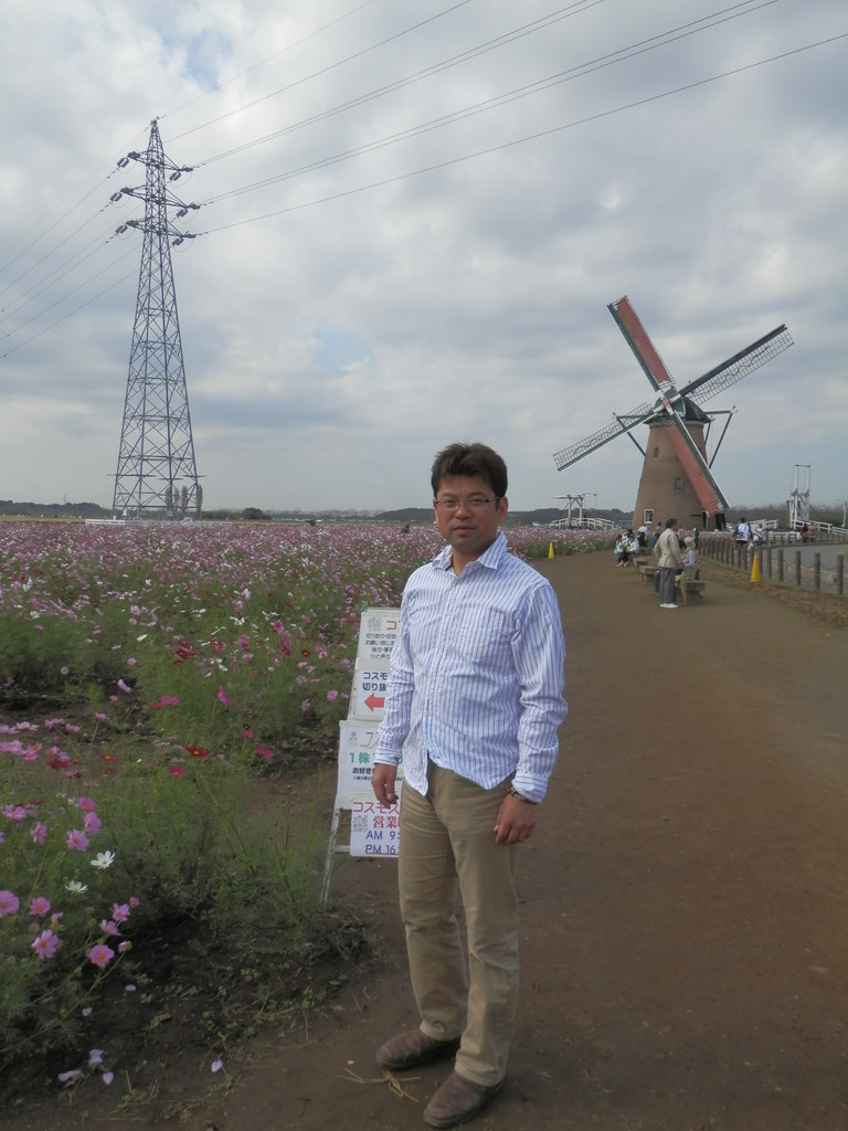 ふるさと広場にて