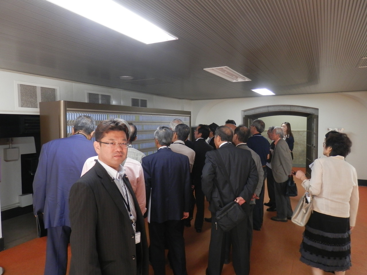 国会見学の引率